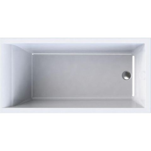 Wisa Berceto Baignoire rectangulaire 120x70cm Blanc SW73244