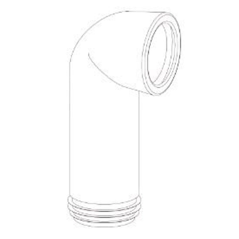Wisa Closetafvoerbocht Universel 235 Mm. 303E Blanc GA76399