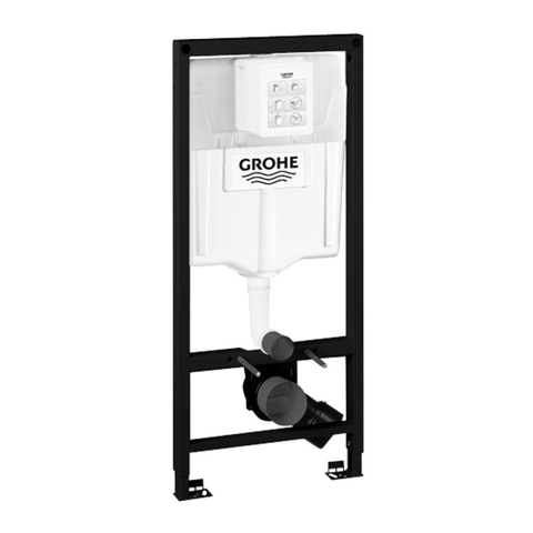 Grohe Rapid SL WC-element - inbouwreservoir - 113cm - zonder wandbevestiging en geluidsisolatieset 0729204