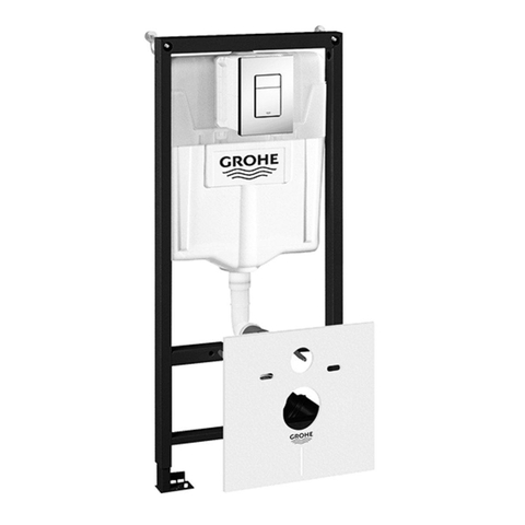 Grohe Rapid SL WC-element - voor voorwand- of systeemwandmontage - 113cm - met Skate Cosmopolitan bedieningsplaat 0434439