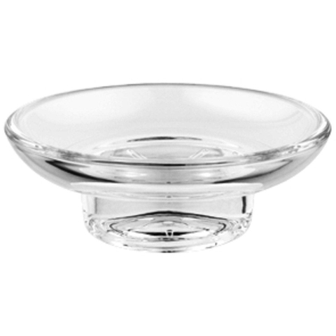 GROHE Essentials Porte-savon - 11x3.9cm - rond - transparent 0438133