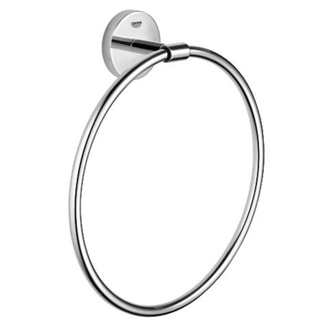 GROHE Bau Cosmopolitan Anneau porte-serviette - 20cm - chrome SW74539