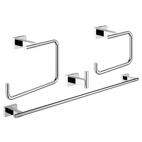 GROHE Essentials Cube set d'accessoires 4 en 1 chrome 0438179