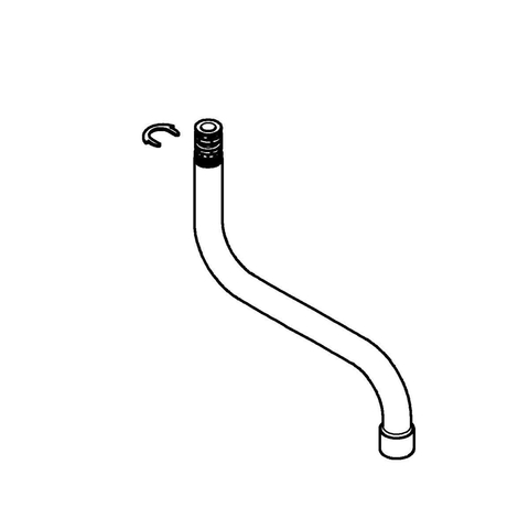 Grohe Eurosmart Uitloop - voor artikel 31391002 - chroom SW28962