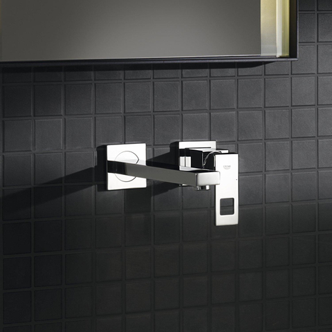 GROHE Eurocube partie visible pour robinet mural encastré avec bec 172mm chrome 0442106