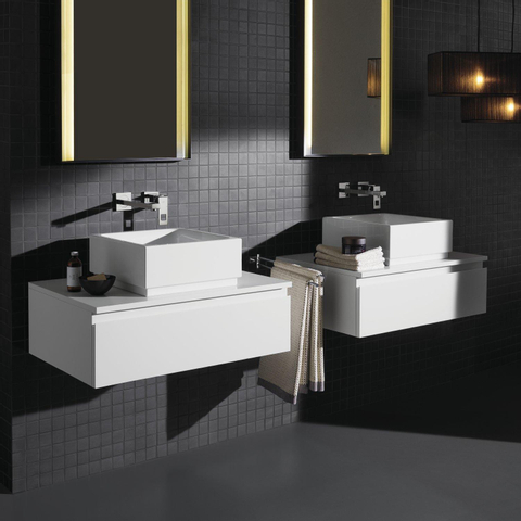 Grohe Eurocube Afbouwdeel - voor inbouw wandkraan - M-Size - uitloop 23cm - chroom 0442277