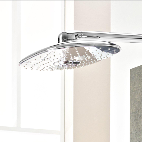 Grohe Rainshower SmartControl opbouw regendoucheset – thermostatisch – Ø36 cm hoofddouche – glijstang – chroom SW29041