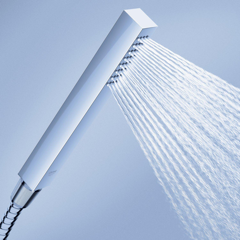 GROHE Euphoria Cube Ensemble de douchette à main - douchette à main - avec support - flexible de douche lisse - 175 cm - chrome 0442198