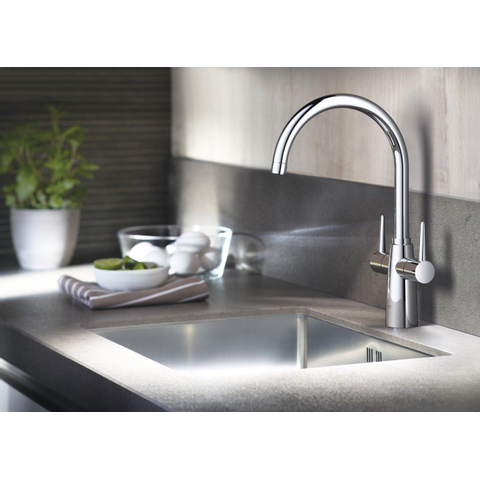 GROHE Ambi Mitigeur de cuisine - haut - chrome 0437918