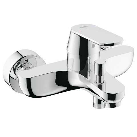 Grohe Eurosmart Cosmopolitan Badkraan - met omstel - met koppelingen - chroom 0437348