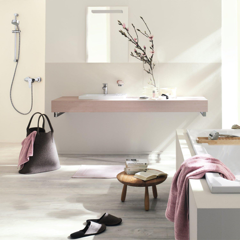 GROHE Eurostyle Cosmopolitan Mélangeur de douche avec connexions chrome 0437768