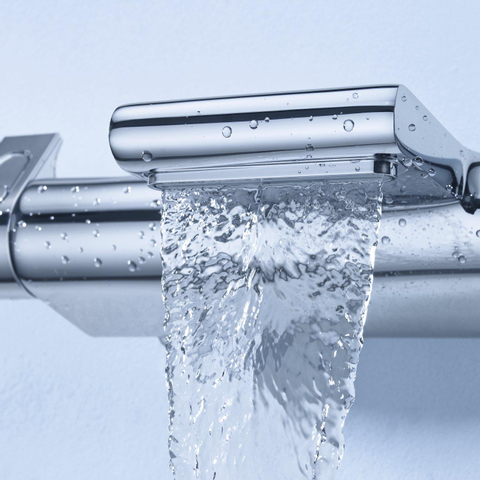 GROHE Grohtherm 2000 New mitigeur thermostatique bain - apparent - avec tablette - chromé 0102549