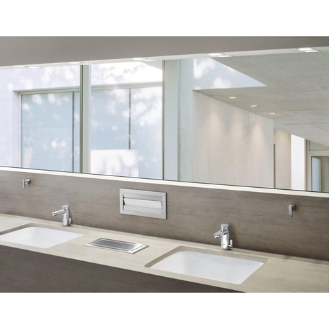 GROHE Eurosmart Cosmopolitan T Robinet pour lavabo fermeture automatique et Mitigeur coule pendant 7 sec. chrome 0434427