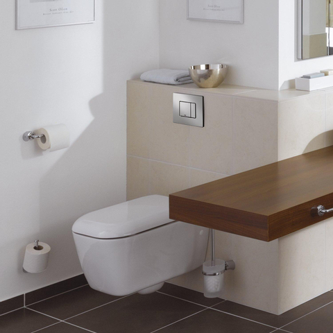 Grohe Skate Cosmopolitan Bedieningsplaat - dualflush - horizontaal/verticaal - kunststof - chroom 0720001