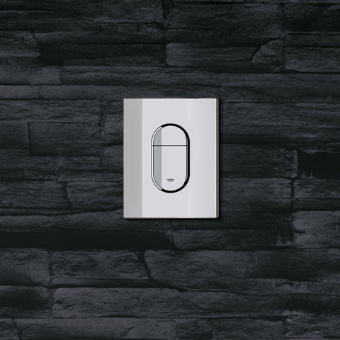 Grohe Arena Cosmopolitan Bedieningsplaat - verticaal - chroom 0729240