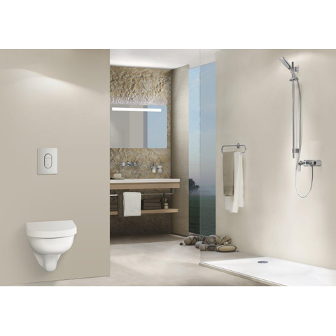 Grohe Arena Cosmopolitan Bedieningsplaat - horizontaal - chroom 0729243