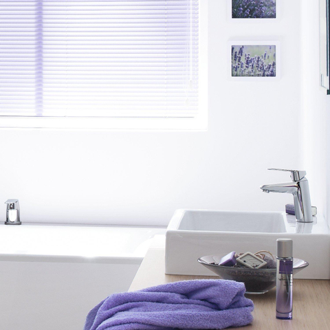 GROHE Eurodisc Cosmopolitan wastafelkraan - opbouw - voorsprong 11.6cm - zonder waste - chroom 0465041