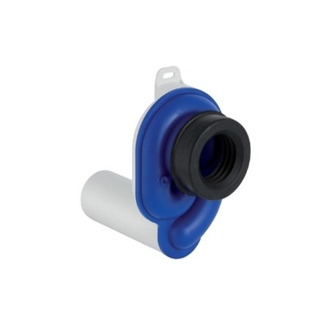 Geberit Duofix inbouwreukafsluiter - voor urinoirs horizontaal - PP - kunststof - wit GA64530