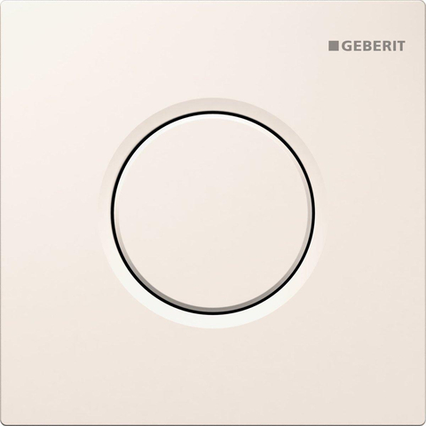 Geberit Type01 urinioir bedieningsplaat - pneumatisch - ronde knop - glans wit 0700530