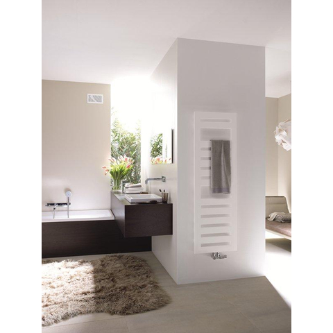 Zehnder Metropolitan Spa Radiateur sèche-serviettes 175x60cm 889watt Acier Blanc brillant SW48250