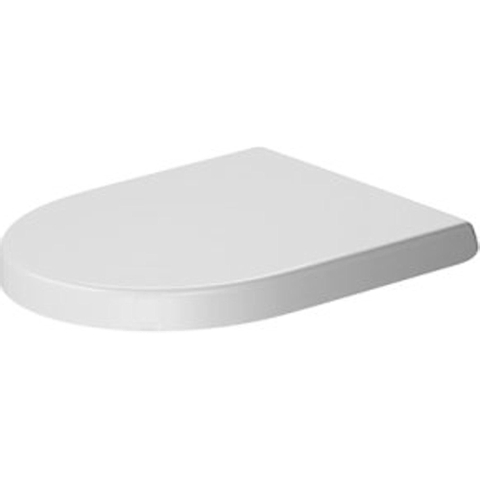 Duravit Universeel WC-zitting - 43.1x37x4.3cm - met softclose - met quickrelease - kunststof - wit 0295675