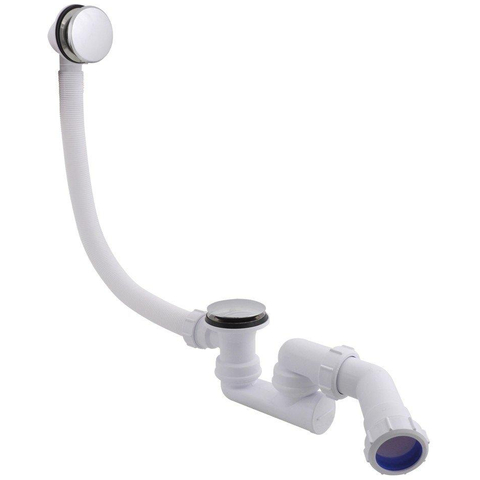 Walraven Mcalpine Ensemble vidage de baignoire - commande rotative - chromé GA49028
