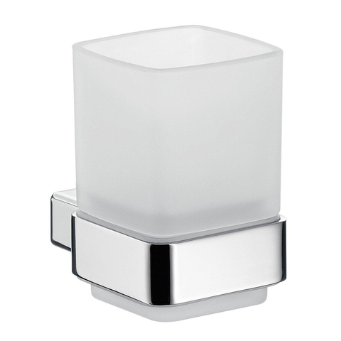 Emco Loft porte-gobelet avec verre chrome SW113949