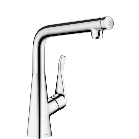 Hansgrohe Metris Select M71 Eengreeps keukenmengkraan - 320 - hoogglans chroom GA43874
