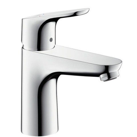 Hansgrohe Focus S - 100 wastafelkraan - 100 lowflow - met waste - hoogglans chroom GA69757