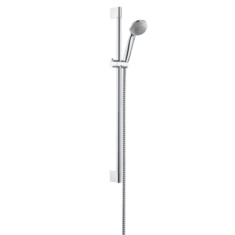 Hansgrohe Crometta 85 Unica glijstangset - inclusief Crometta - 85 - handdouche - 1jet - 65cm - hoogglans chroom 0605412