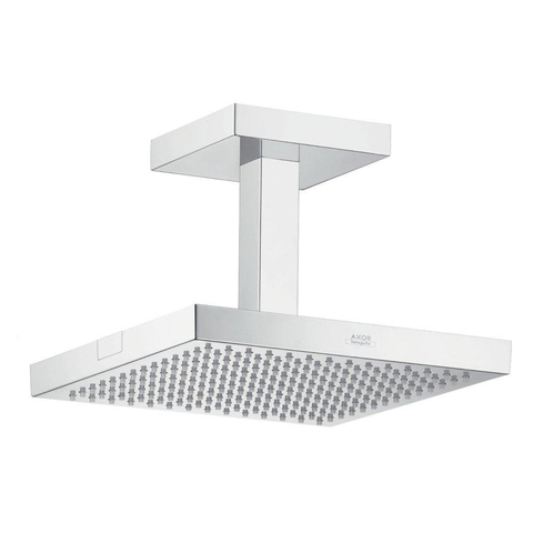 AXOR Starck douche de tête - 24x24cm - carré - plafond - 1 jet - chromé 0450869