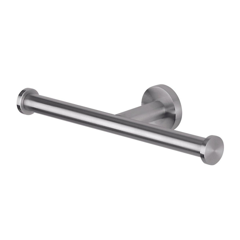 Geesa Nemox Toiletrolhouder Stainless Steel Reserveclosetrolhouder - zonder klep dubbel RVS - geborsteld GA70682