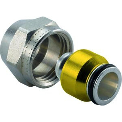 Uponor MLC raccord auto-freinant 20mmx1/2 BI avec tulle métallique 7452704