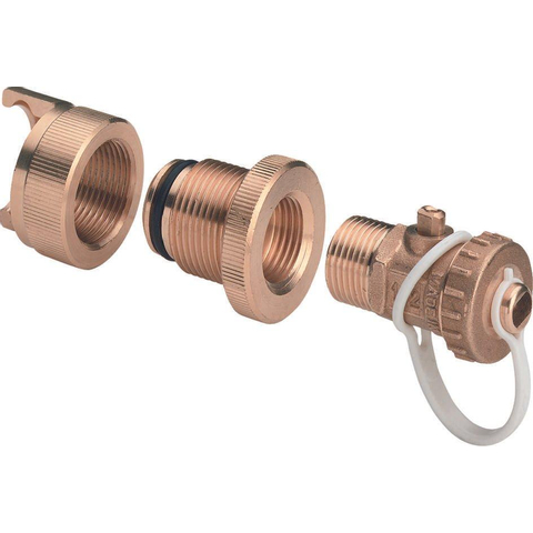 Viega Profipress bouchon de vidange 15mm avec évent en laiton 7541545