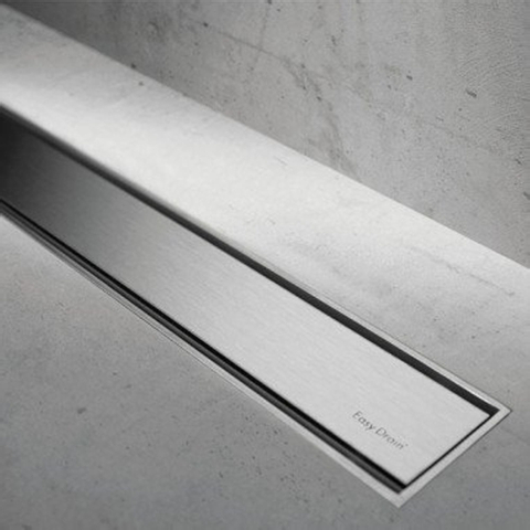 Easy Drain Compact taf verlaagd douchegootrooster 70 cm zero voor tegeldikte 3 13 mm rvs OUTLETSTORE STORE46014