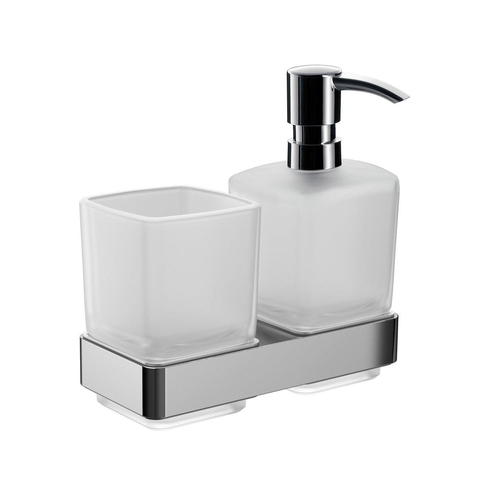 Emco Loft Porte-verre / Distributeur de savon Chrome GA42653