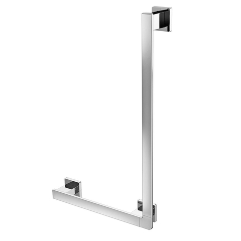 Emco Loft gebogen handgreep links chroom GA42643