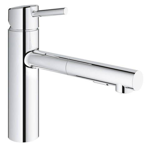 GROHE Concetto Mitigeur de cuisine - bec extractible - 2 types de jet - chrome 0467943