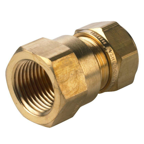 VSH Super Autofreinant écrou à vis en laiton 1/2 x 15mm conique 8920362