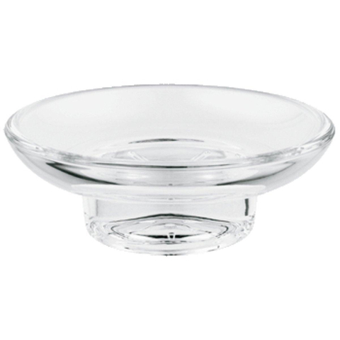 GROHE Essentials Porte-savon - 11x3.9cm - rond - transparent 0438133