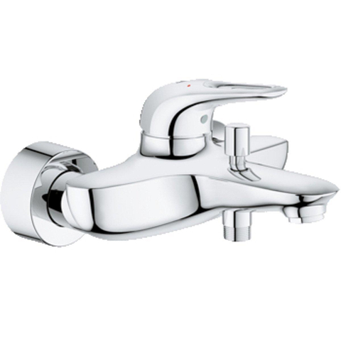 Grohe Eurostyle New Badkraan - met omstel - met koppelingen - chroom SW28949
