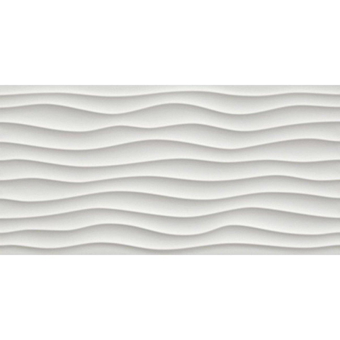 Ceralto Silevo Rock Wall Design Carreau mural - 40x80cm - 10.0mm - rectifié - Dune blanc SW46814