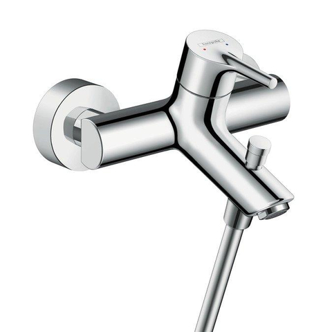 Hansgrohe Talis S Badkraan - met koppelingen - hoogglans chroom SW29022