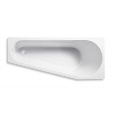 Wisa Avellino baignoire Acrylique biseauté 160x70x40cm droite blanche 0790160