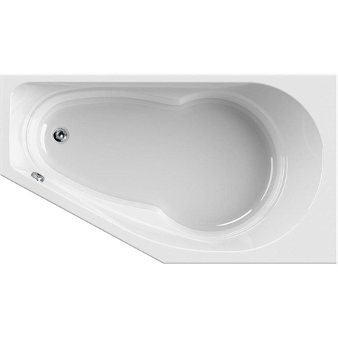 Wisa Tirano Baignoire Offset 160x90cm Droite Blanc SW48795