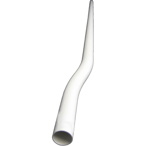 Wisa Tuyau de chute sans coude sans col décalage 6cm pour réservoir 0711128