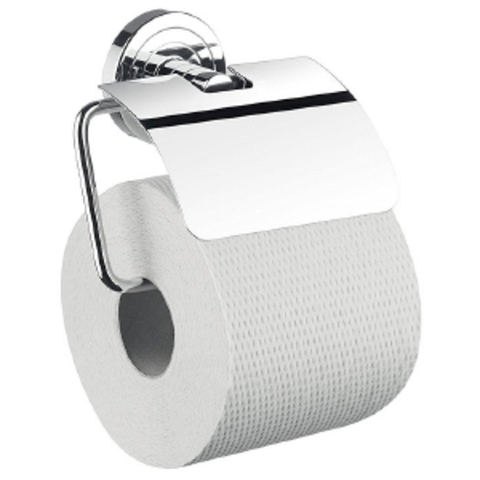 Emco Polo toiletrolhouder met klep chroom SW113969