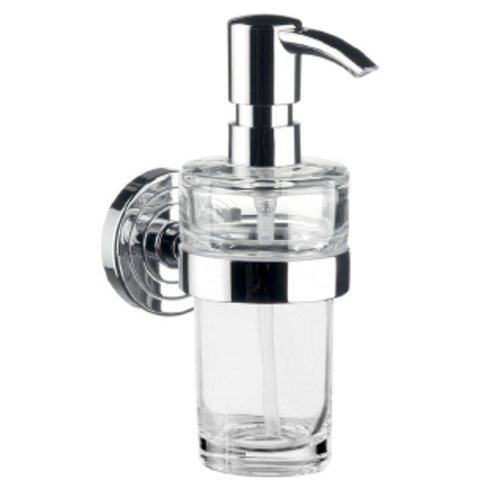 Emco Polo Distributeur savon avec partie en verre chrome 0630744