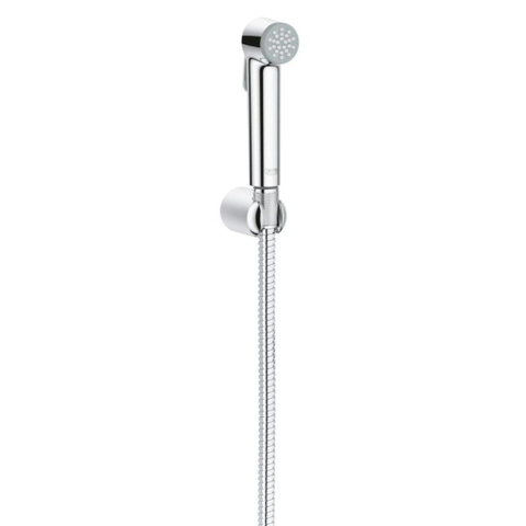 GROHE Tempesta-F Trigger Spray 30 Ensemble de douchette à main - 1 jet - rond - avec support - flexible métallique - 125cm - chromé SW63476
