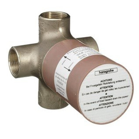 Hansgrohe Universeel - inbouwdeel Quatro - inbouw omstelkraan - hoogglans chroom 0457698